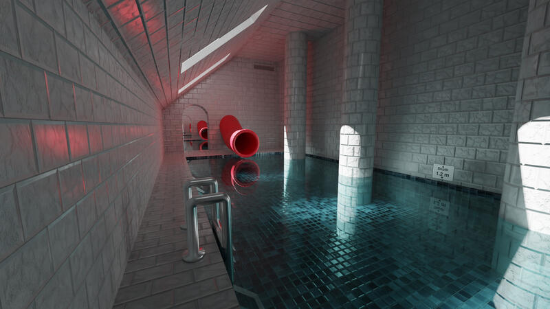 I&#39;m very proud of this Poolrooms Render i made all by myself